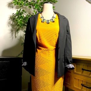 Sleeveless Yellow Dress